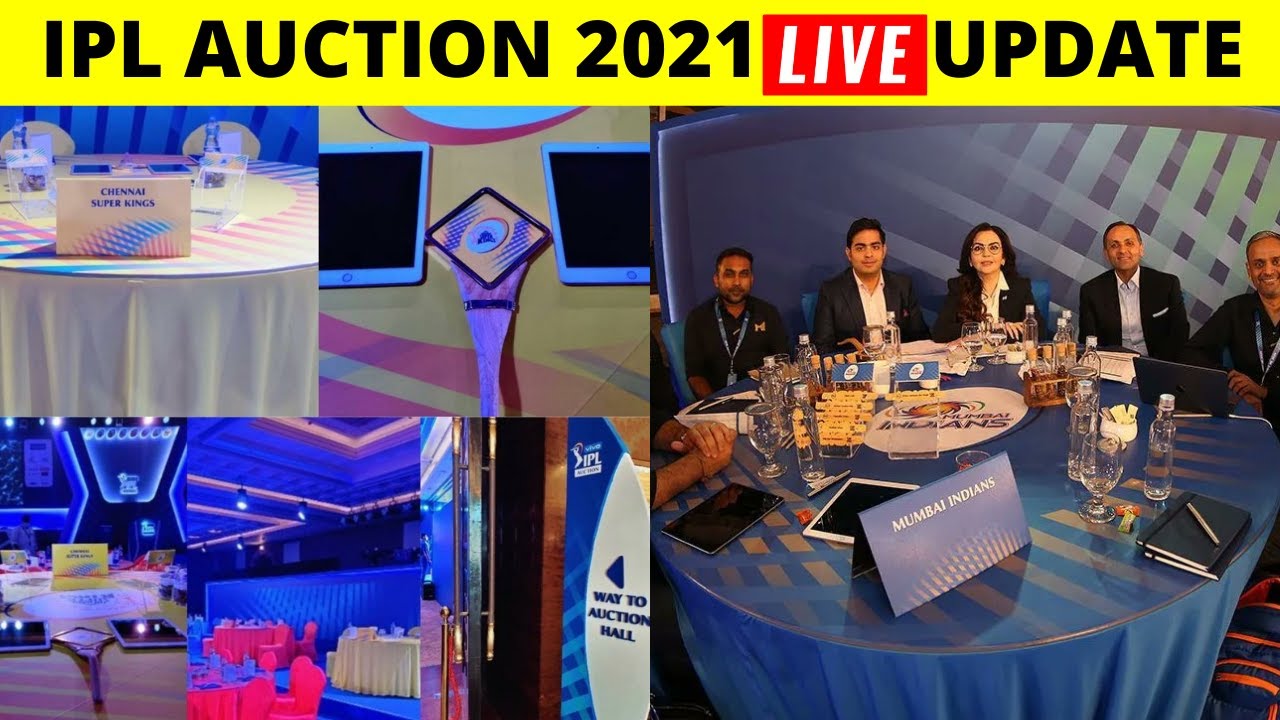 IPL Auction 2021 LIVE Update