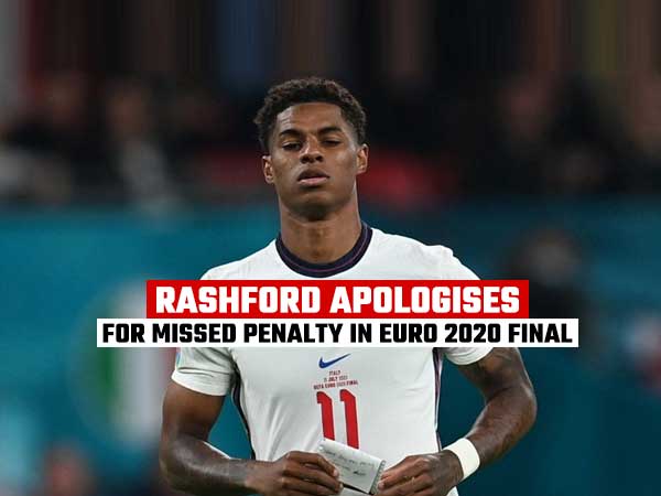 Rashford moved to verge of tears by messages of support as he apologises for penalty miss