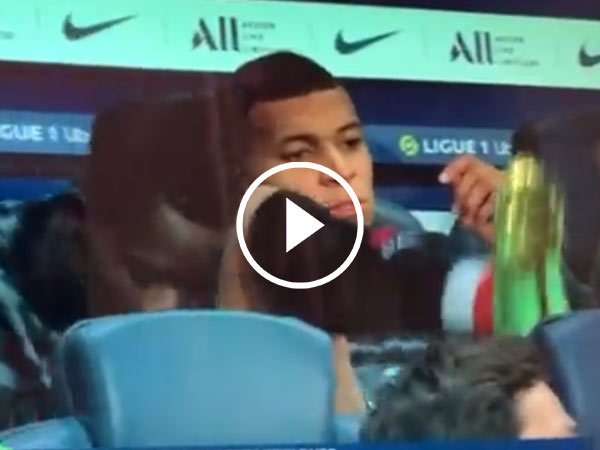 Kylian Mbappe complains about Neymar