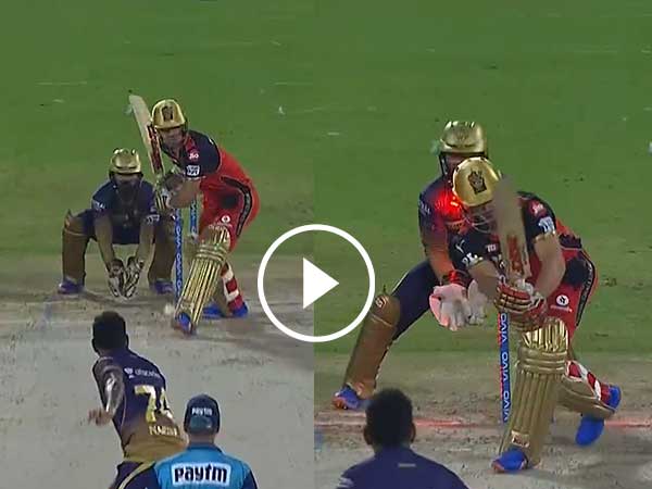 WATCH Sunil Narine cleans up AB de Villiers with a beauty in KKR'