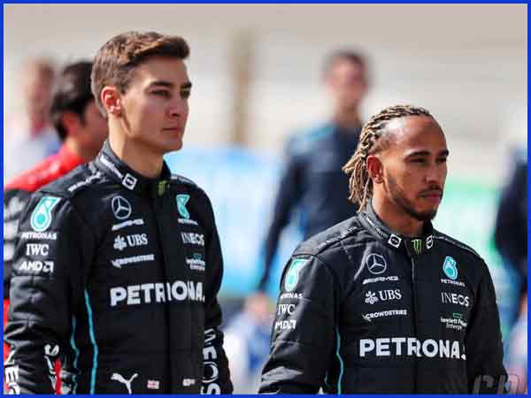 Lewis Hamilton George Russell web ST