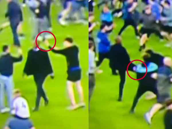 Everton fight