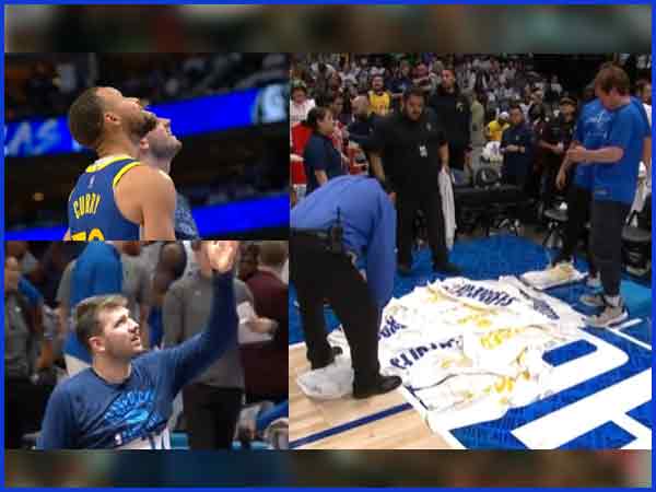 Roof leak in NBA Finals - sportstiger