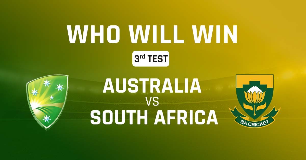 aus vs sa 3rd test who will win