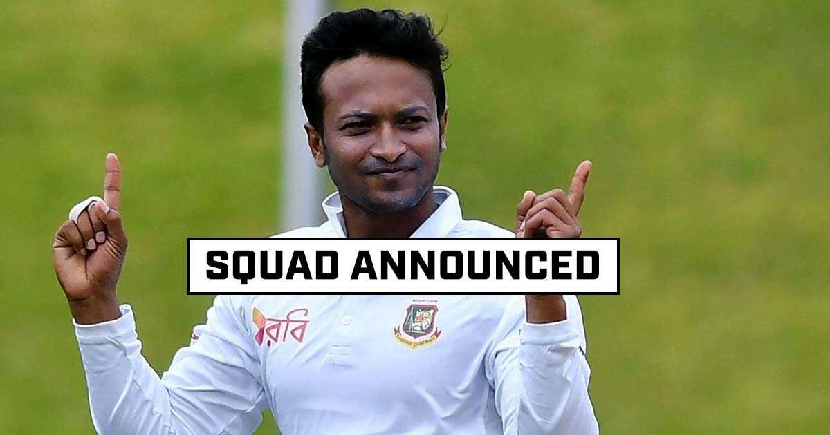 bangladesh squad test series sportstiger