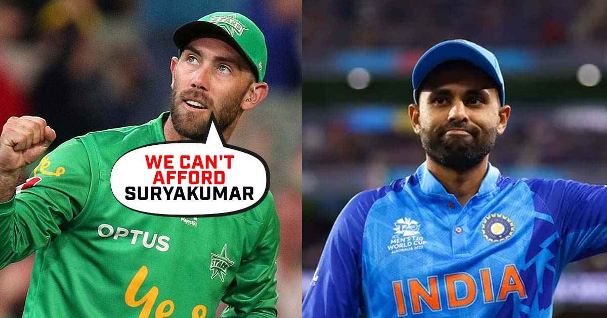 We can't afford him even with all the money in our cap: Glenn Maxwell on getting Suryakumar Yadav to play in Big Bash League