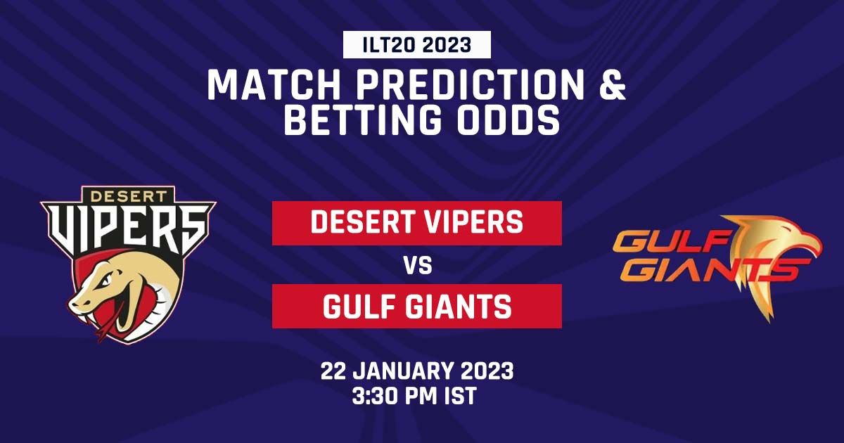 ilt20 match 12 match prediction betting odds
