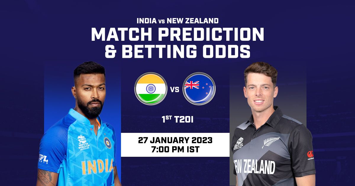 india vs new zealand 1st t20i match prediction betting odds