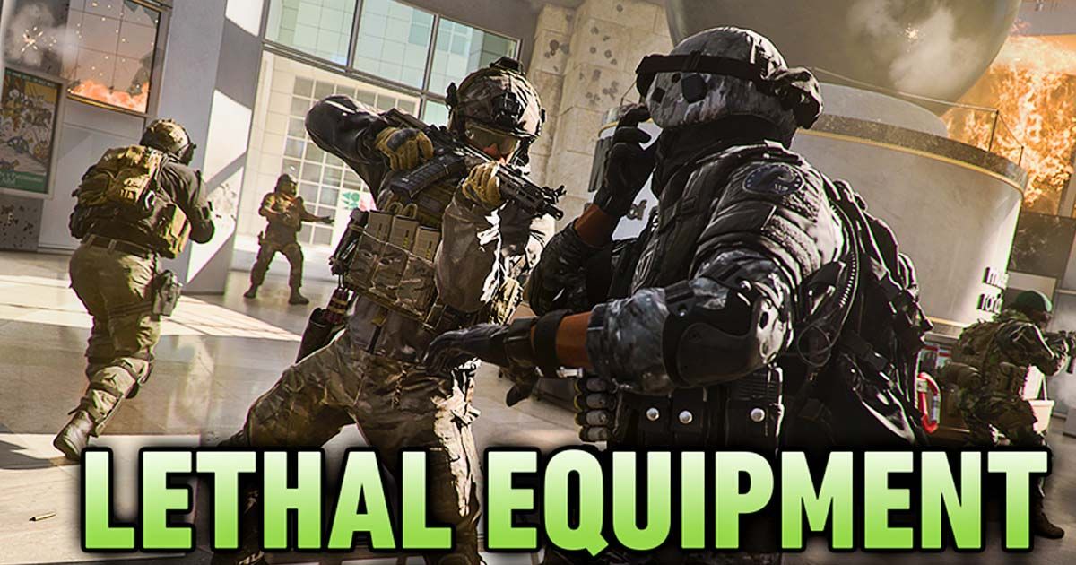 COD Mobile Lethal Equipment Trip mines, Thermite, and More