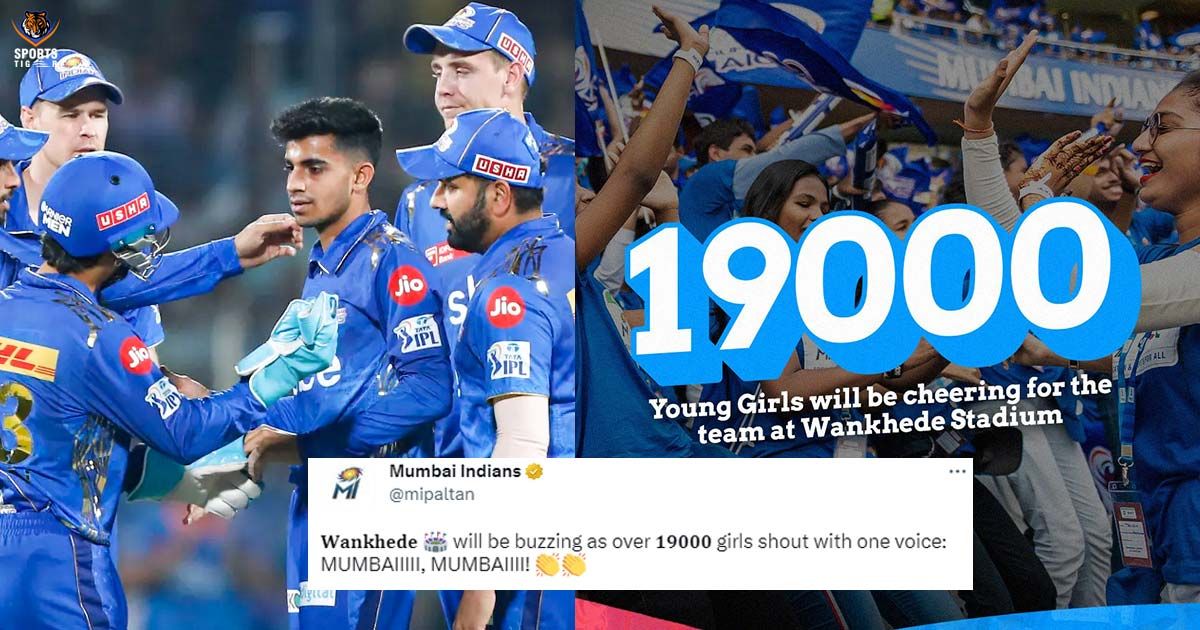 MI to dedicate match against KKR to underprivileged girls