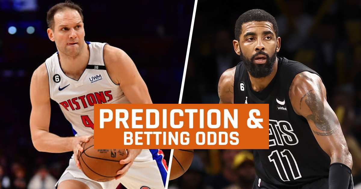 Pistons vs Nets Prediction, Betting Odds, Live Stream, Telecast and How