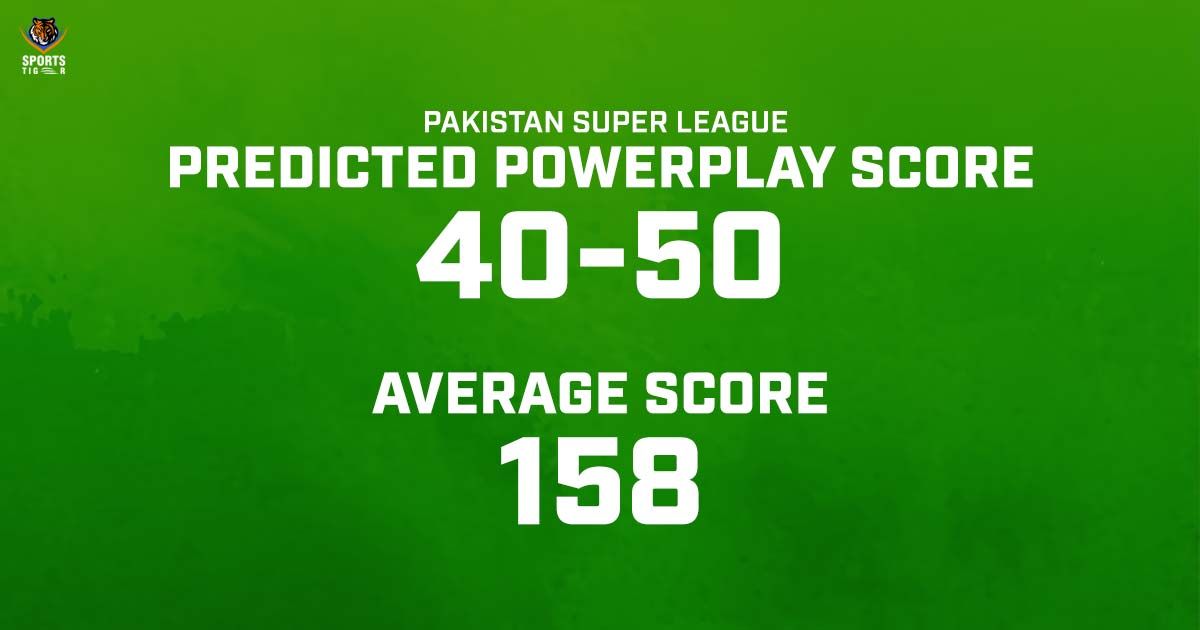 psl match 7 powerplay average score
