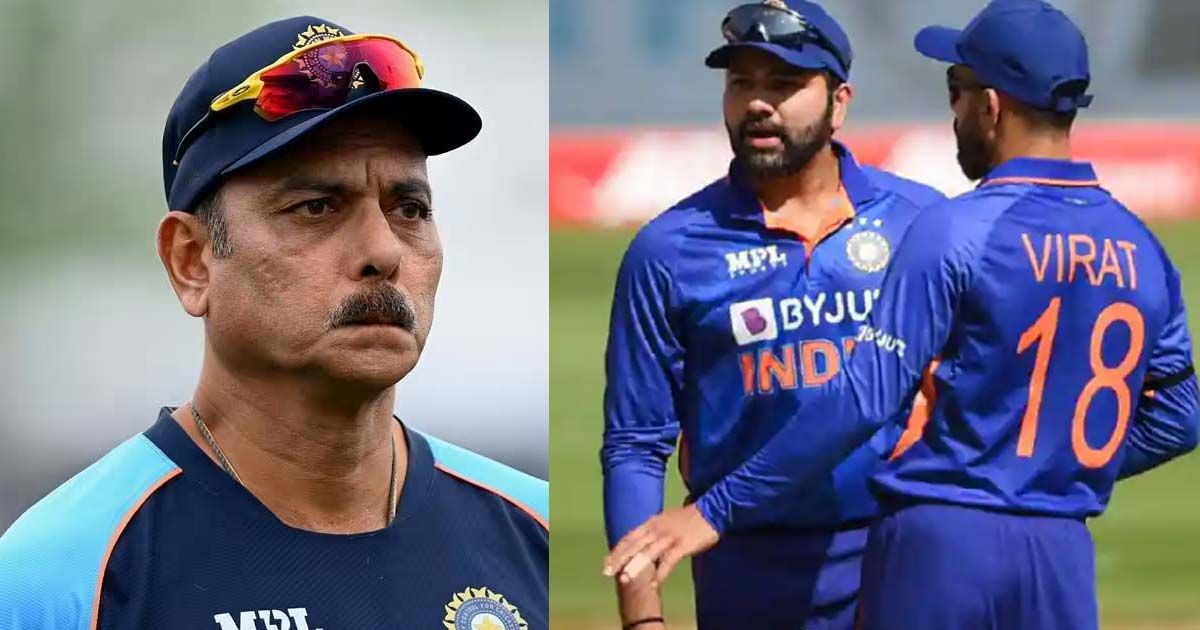 ravi shastri rohit sharma virat kohli sportstiger