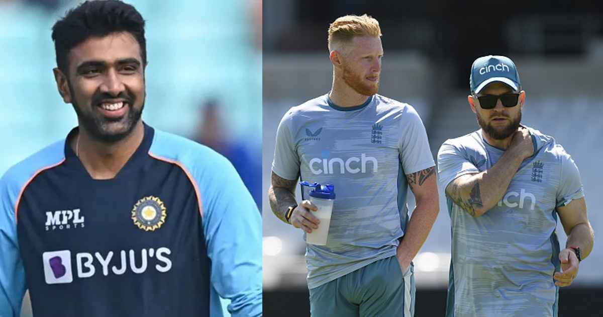 ravichandran ashwin ben stokes brandon mccullam sportstiger